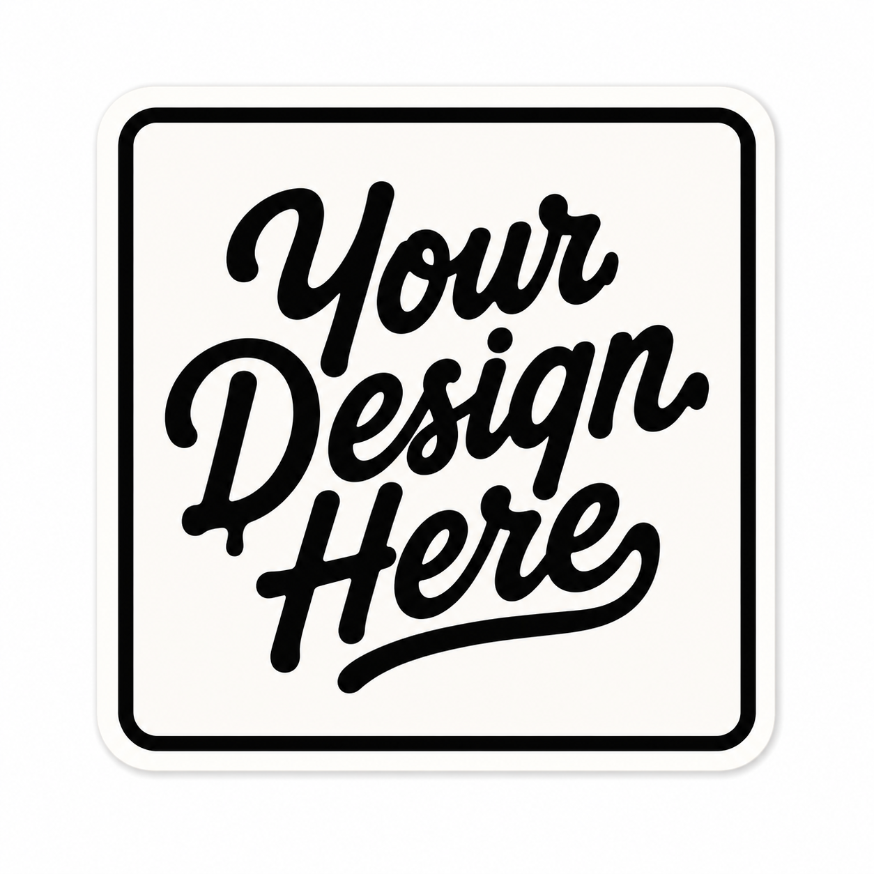 Square Sticker