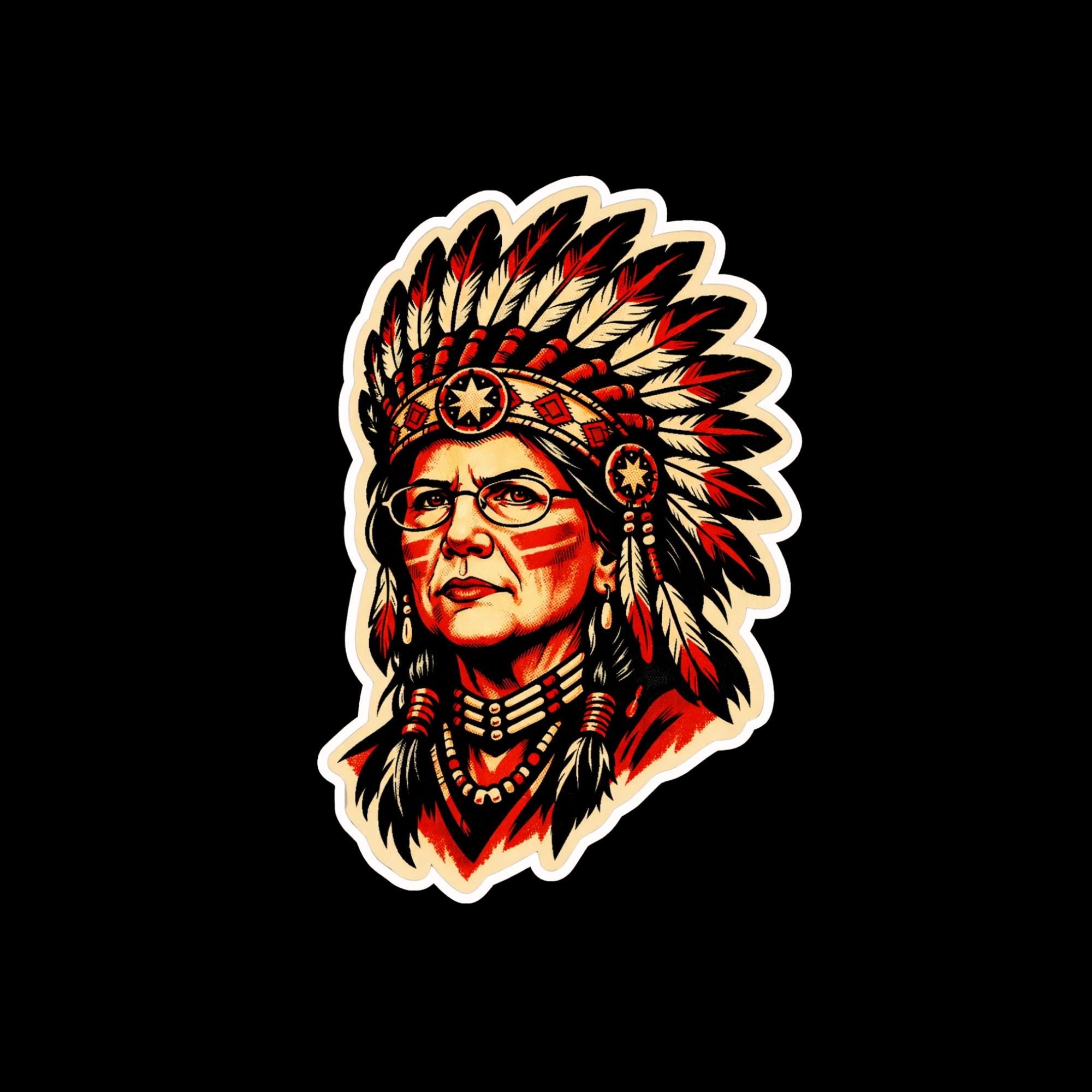 Political Sticker, Funny Parody, Satirical Ironic Humor Decal