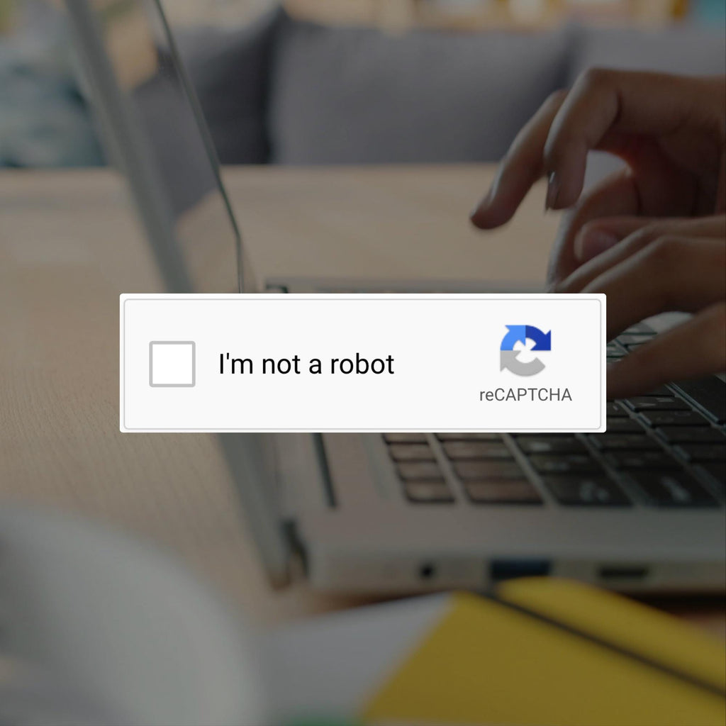 I'm Not a Robot CAPTCHA Stickers, Internet Meme Humor Decals (10pcs)